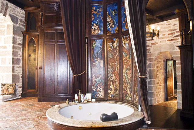 badkamer van het kasteel